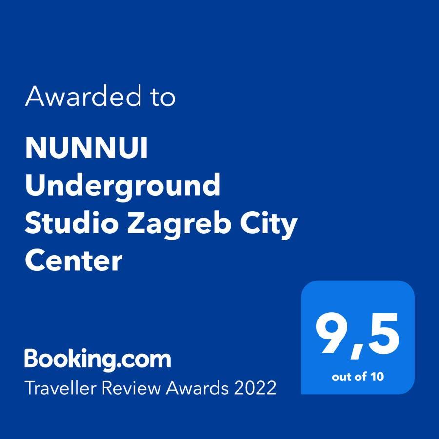 Nunnui Underground Studio Zagreb City Center Extérieur photo